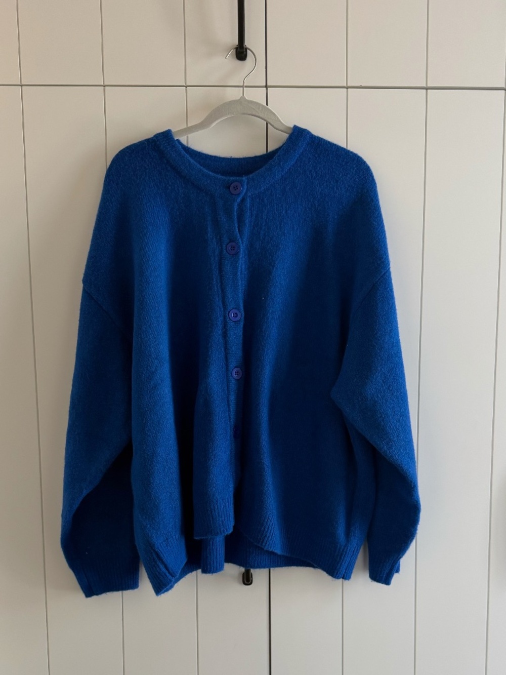 Daily Drills Oversized Button Up Sweater